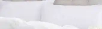 Oxford Mills European white duck down pillows offer