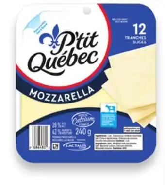 Walmart P'tit quebec cheese slices offer