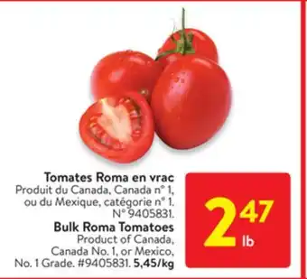 Walmart Bulk roma tomatoes offer