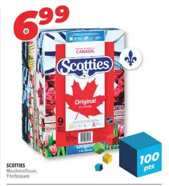 Familiprix Scotties tissues offer