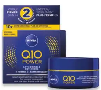 Walmart Nivea q10 moisturizers offer