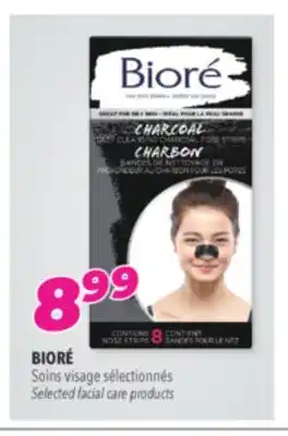 Familiprix Bioré selected facial care products offer