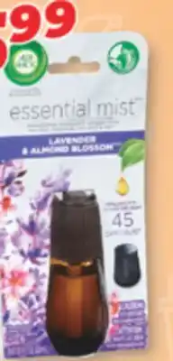 Familiprix Airwick essential mist, fragrance mist, refill offer