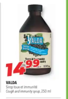 Familiprix Valda cough and immunity syrup offer
