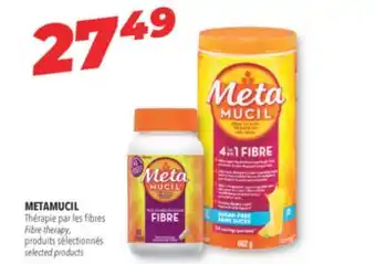 Familiprix Metamucil fibre therapy, selected products offer