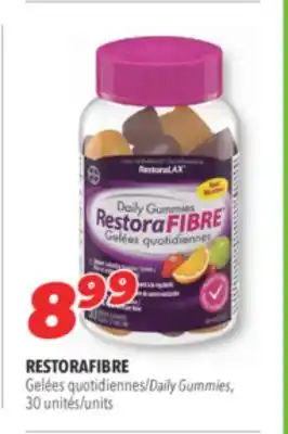 Familiprix Restorafibre daily gummies offer