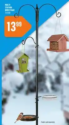 Canac Multi- station bird stake offer