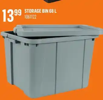 Canac Storage bin 68 l offer