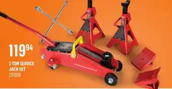 Canac 2-ton service jack set offer