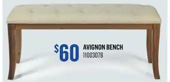 Canac Avignon bench offer