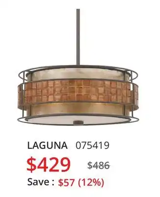 Multi Luminaire Chandelier laguna offer