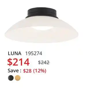 Multi Luminaire Flush mount luna offer