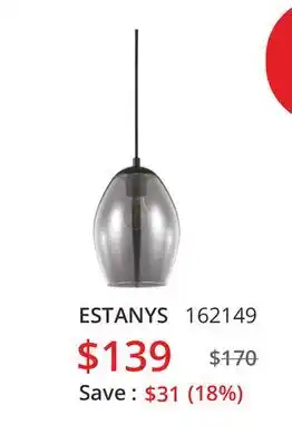 Multi Luminaire Pendant estanys offer