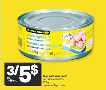L'Intermarché Thon pâle sans 170 g offer