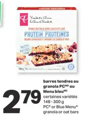 L'Intermarché Barres tendres ou granola ou menu bleumc offer
