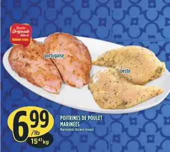 Marché Adonis Poitrines de poulet marinées offer