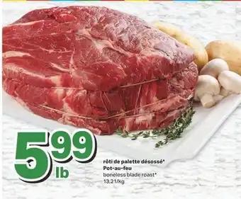 L'Intermarché Rôti de palette désossé* pot-au-feu offer