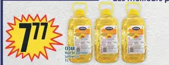 Marché Adonis Cedar huile de tournesol offer