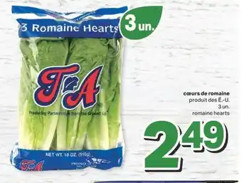 L'Intermarché Cœurs de romaine offer