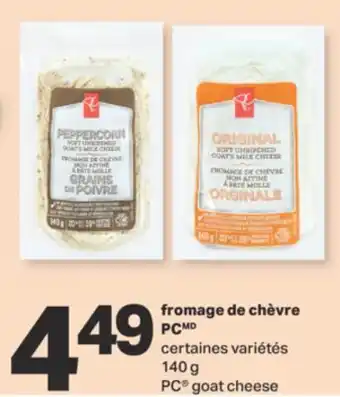 L'Intermarché Fromage de chèvre 140 g offer