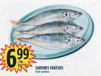 Marché Adonis Sardines fraîches offer