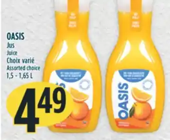 Marché Adonis Oasis jus offer