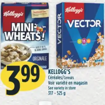Marché Adonis Kellogg's céréales offer