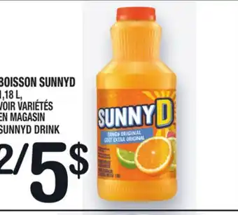 Marche Ami Boisson sunnyd | sunnyd drink offer
