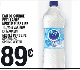 Marche Ami Eau de source pétillante nestlé pure life | nestlé pure life sparkling spring water offer