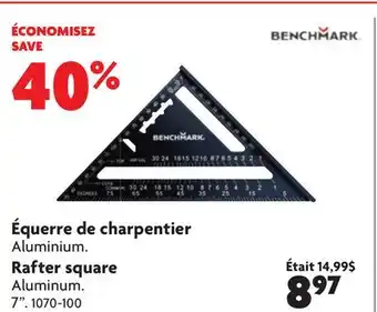 Home Hardware Rafter square aluminum offer