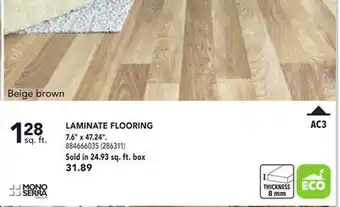 RONA Laminate flooring 7.6 x 47.24 offer