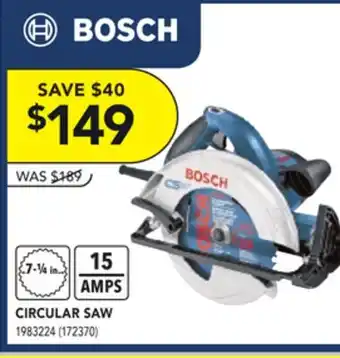 RONA Circular saw offer