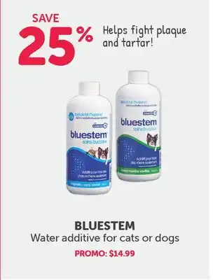 Mondou Bluestem water additive for cats or dogs offer