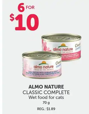 Mondou Almo nature classic complete wet food for cats offer