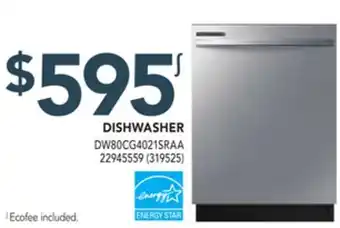 Réno Dépôt Samsung dishwasher offer