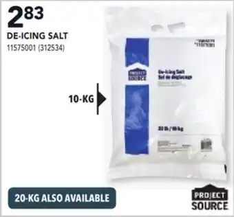 Réno Dépôt Project source de-icing salt offer