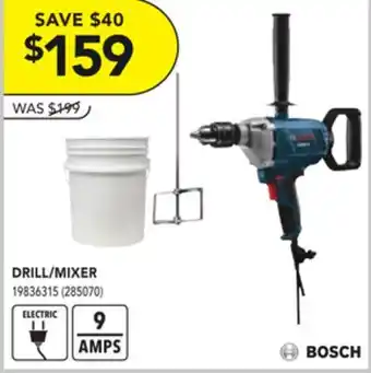 Réno Dépôt Bosch drill/mixer offer
