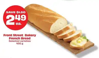 Metro Front Street Bakery French Bread Selected varieties 450g offer