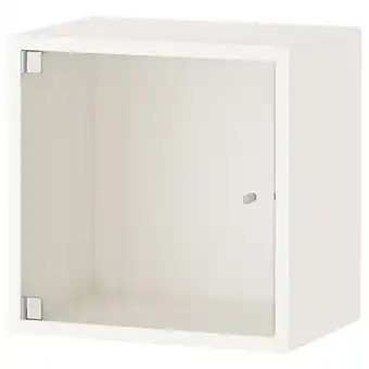 IKEA Eket Wall cabinet with glass door, white, 13 3/4x9 7/8x13 3/4 offer