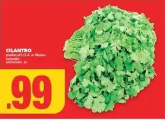 No Frills CILANTRO offer