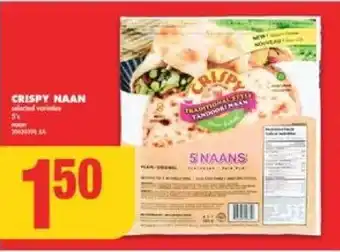 No Frills CRISPY NAAN offer