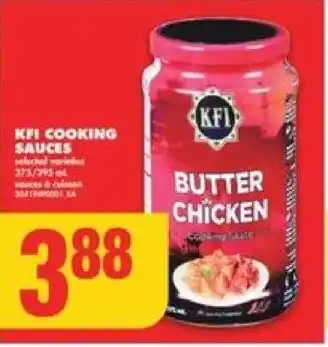 No Frills KFI COOKING SAUCES offer