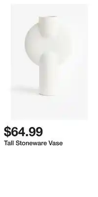 H&M Tall stoneware vase offer