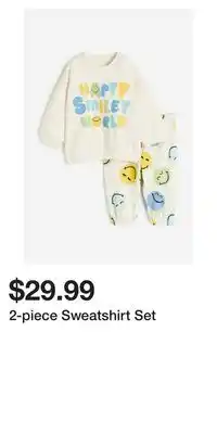 H&M 2-piece sweatshirt set offer