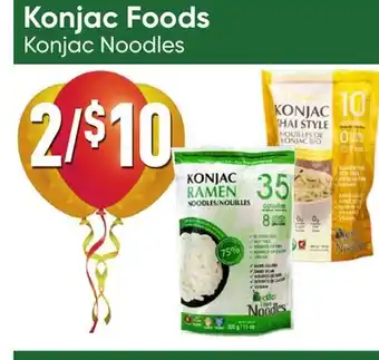 Healthy Planet Konjac foods konjac noodles offer