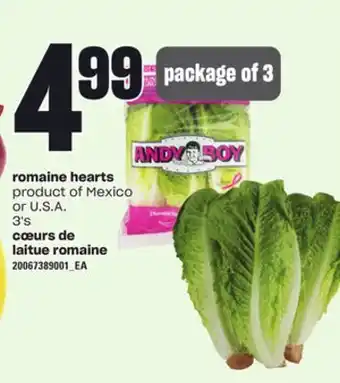 Independent City Market Cœurs de laitue romaine, 3's offer
