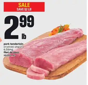Independent City Market Pork tenderloin offer