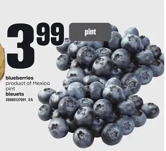 Independent City Market Blueberries offer