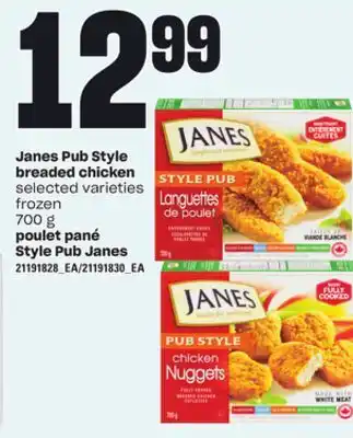 Independent City Market Poulet pané style pub janes, 700 g offer