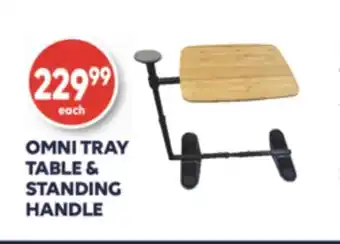 Wellwise by Shoppers Omni tray table 5 standing handle offer